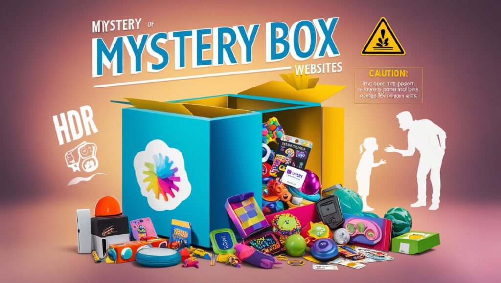 Can minors play on mystery box sites