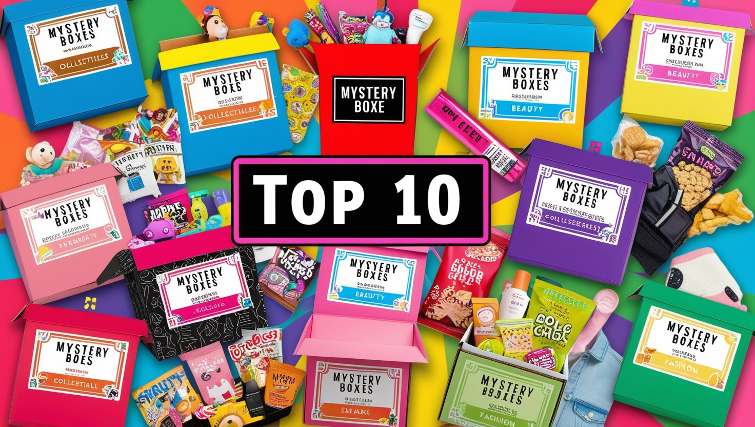Top 10 types of mystery boxes You should try