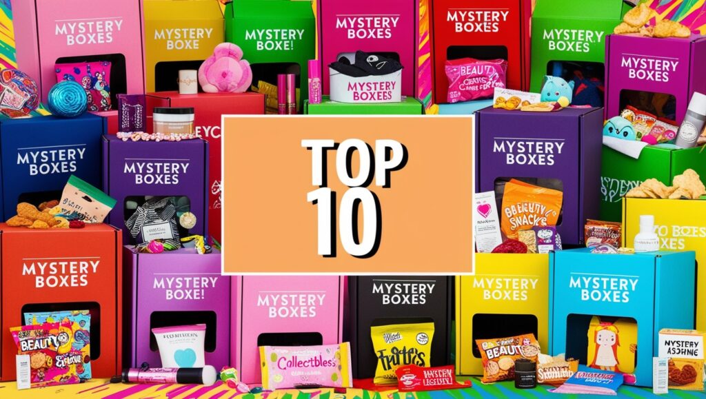 Top 10 types of mystery boxes You should try